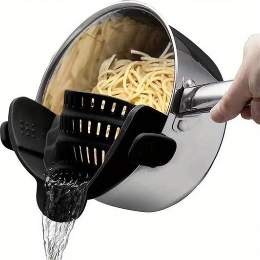 Universele Pannenzeef — Clip-On Afdruipzeef