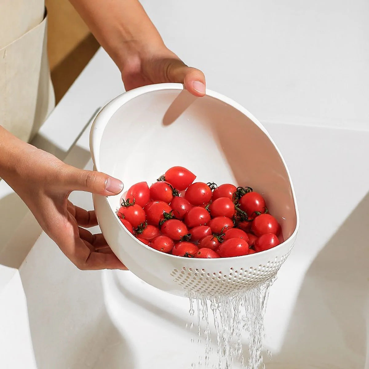afgietzeven set groenten fruit wassen keuken accessoire