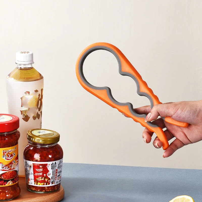 4-in-1 Blikopener & Flesopener — Eén Tool voor Alles